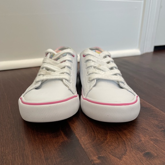 Ralph Lauren Polo Little Girls Casual Shoes Sneakers Fashion White, size 11 SOLD - Picture 6 of 8